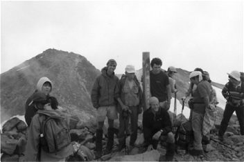 The team bump into a mass of Japanese walkers