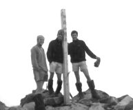 The peak of Mt Ontake