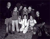 The Fuji team (from left,clockwise):Tom, Rachel, Paul, Thom, Debs, Ben, Josh, Mihoko