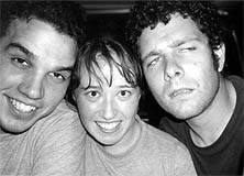 Tim, Rachel and Frankenstein(?). Grr!!